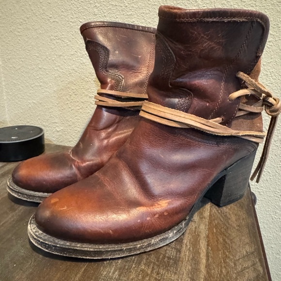 freebird Shoes - Brown Leather Freebird Boots